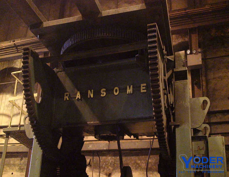120000 lb. Ransome #1200-P, welding positioner, vari-speed, dynamic braking, #64866 - Image 2