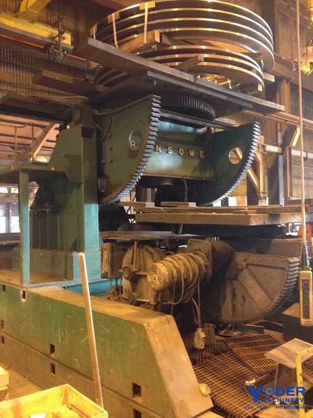 120000 lb. Ransome #1200-P, welding positioner, vari-speed, dynamic braking, #64866 - Image 6