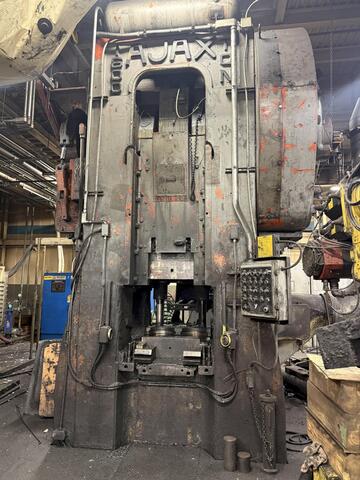 1600 Ton, Ajax, forging press, 12" stroke, 35" Shut Height, 48" x54" bed, 60 SPM, spare parts, 1978 - Image 4