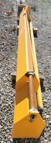0.5 Ton, Demag, jib crane, 23.5' span, 30' runway, 8.5' under hook, Harrington hoist, 2 bridges - Image 2