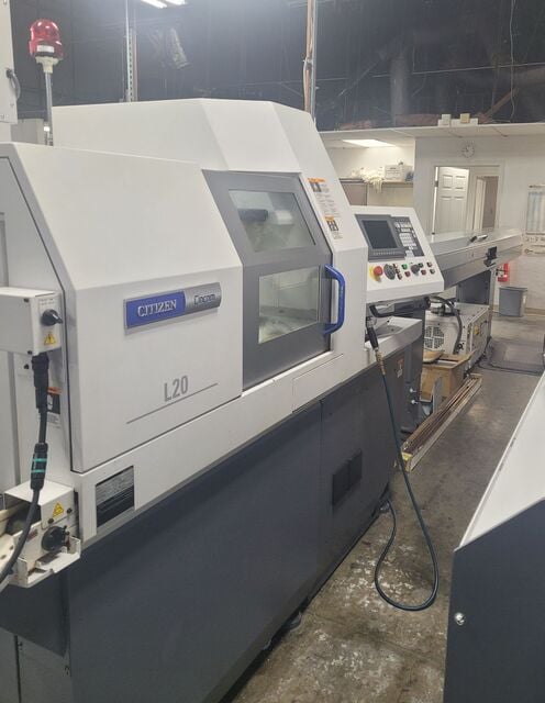 Citizen #L20E-VIII-2M8, Swiss Type CNC Lathe, chucker kit, 2015 - Image 5