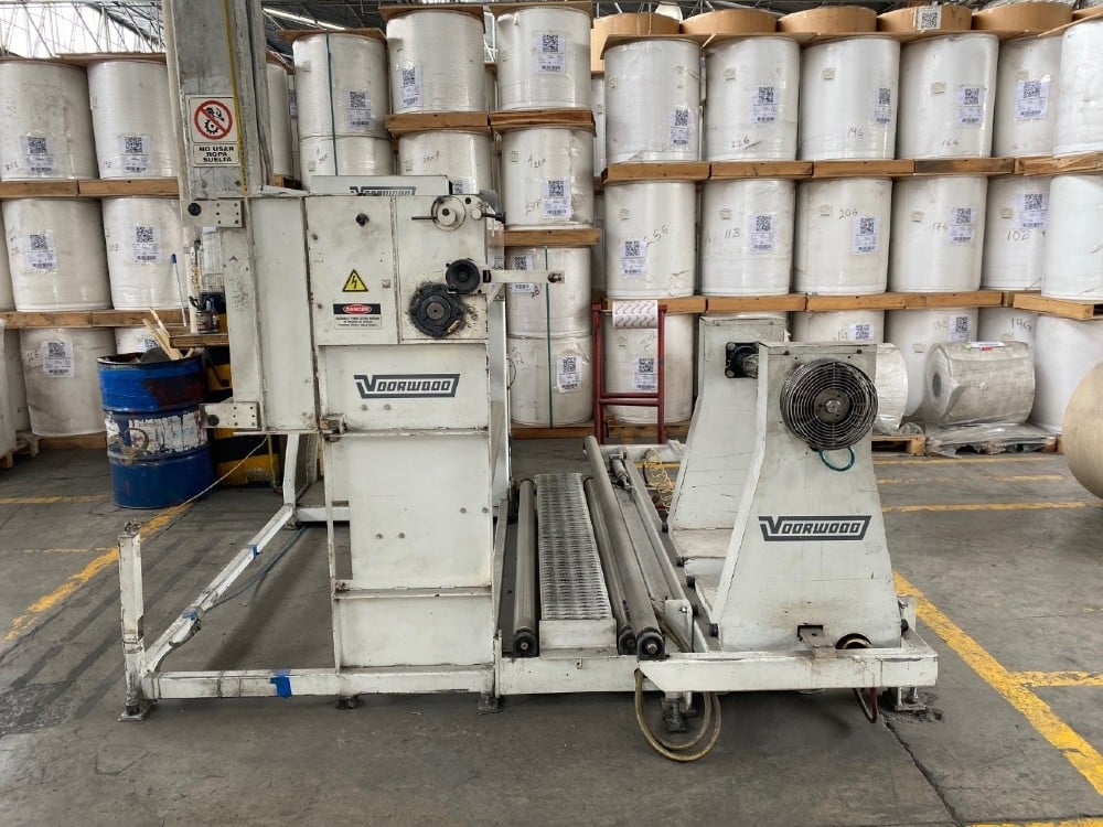 Voorwood #S64RA, Slitter Rewinder, 165 double pneumatic shaft - Image 2