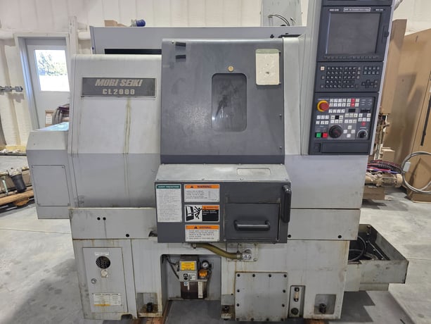 Mori Seiki #CL-2000B, CNC lathe, 2002 - Image 1