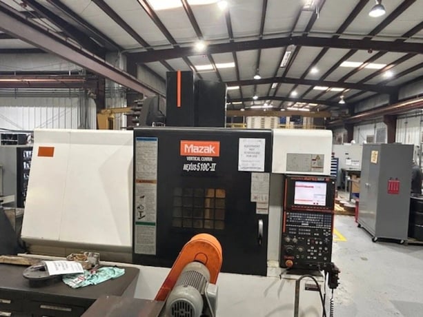 Mazak #Nexus-510C-II, CNC vertical machining center, 41.3" X, 20" Y, 20" Z, 12000 RPM, 25 HP, CAT-40, 30 - Image 1
