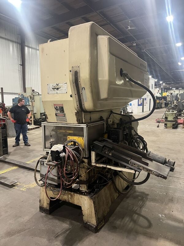 49 Ton, Stamtec #CAF-45H, high speed gap press, 1.5" stroke, 100-400 SPM, air clutch & brake, 7.5 HP variable - Image 2