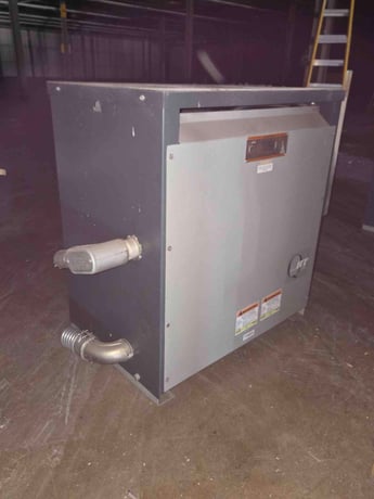 112.5 KVA, 480 Primary, 208Y/120 Secondary General Electric #9T23A3875, Dry Type Transformer, 3 Phase - Image 2