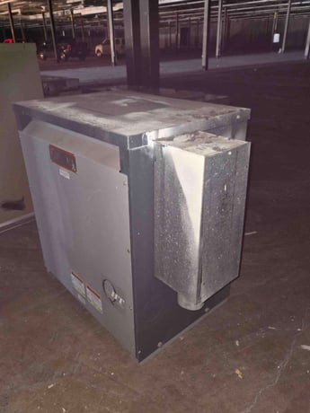 112.5 KVA, 480 Primary, 208Y/120 Secondary General Electric #9T23A3875, Dry Type Transformer, 3 Phase - Image 9