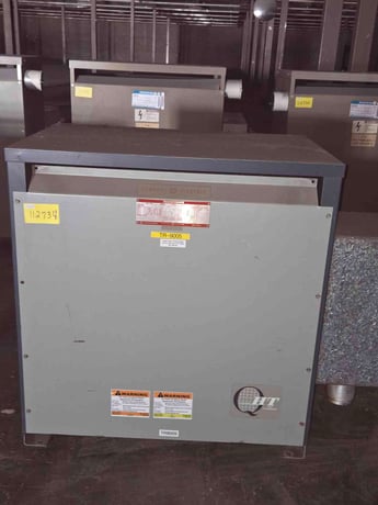 150 KVA, 480 Primary, 208/120 Secondary General Electric #9T23A3876, Dry Type Transformer, 3 Phase, 60 Hz - Image 1