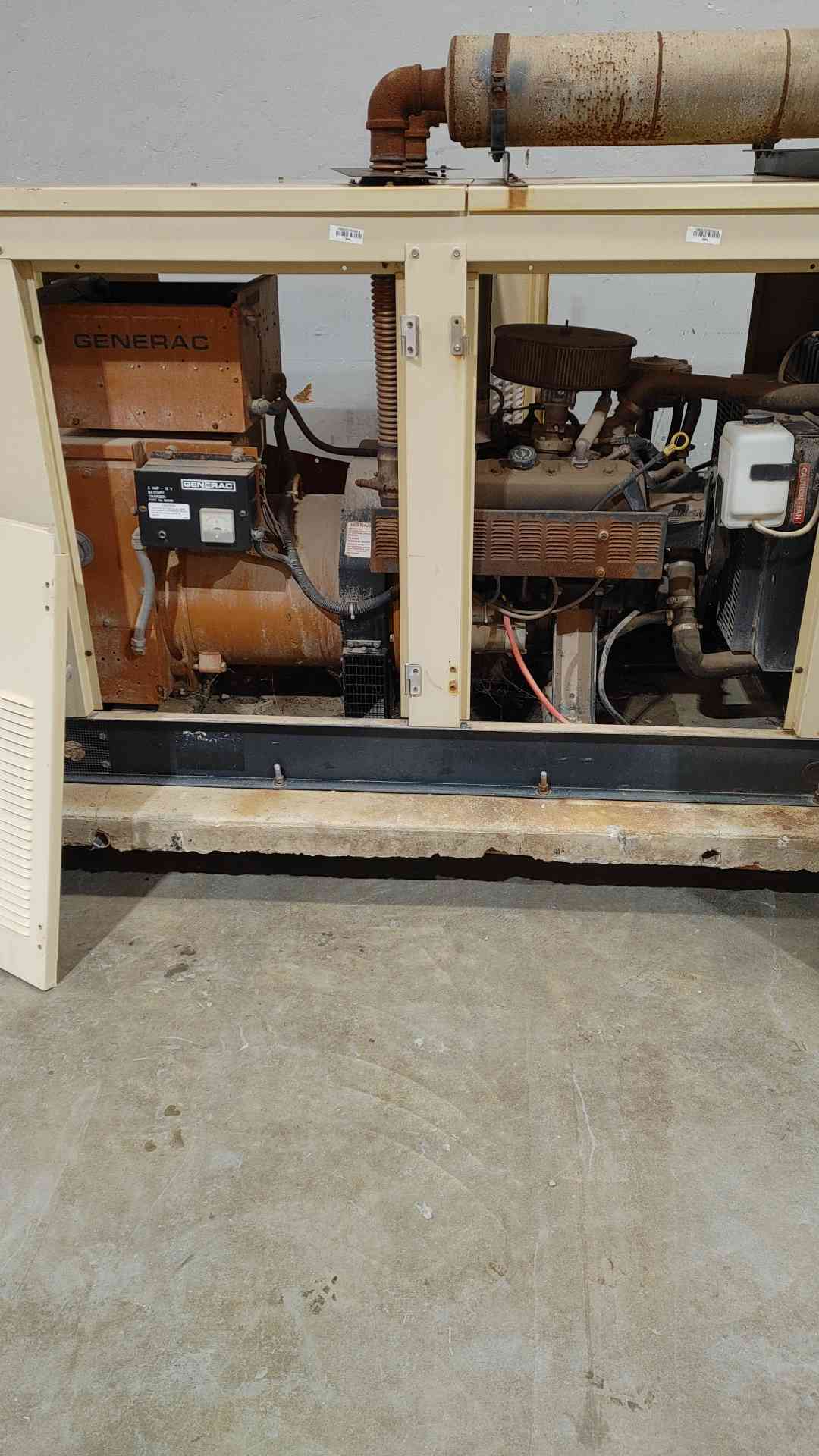 35 KW Generac #SG035, Natural Gas / LP Generator, 1 Phase, 120/240 Volts, 1214 Hrs, Tested - Image 4