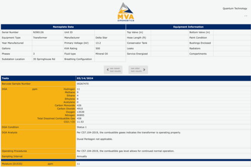 500 KVA, 13200 Primary, 4800 Secondary Delta-Star, Transformer, 3 Phase - Image 7