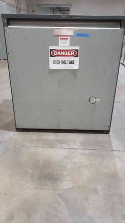 500 KVA, 480 Primary, 208/120 Secondary General Electric #9T23A3879, Dry Type Transformer, 3 Phase - Image 1