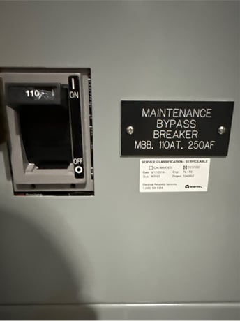 Siemens, Maintenance Bypass Panel, MBP, (3) 400A Breakers, Kirk Key, 480/277 Volts - Image 5