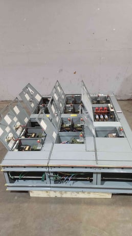 Square D, #4, Motor Control Center, MCC, 3 Section, 300/600 Amp., 600 VAC - Image 6