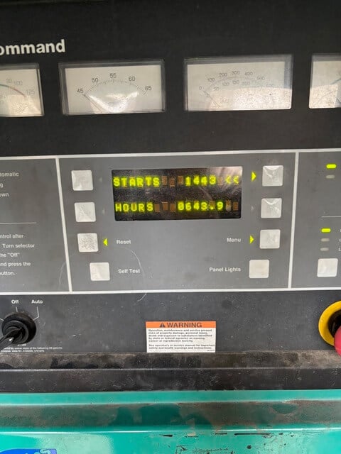 600 KW Cummins #DFGB-4955005, Diesel Generator, 805 HP, VTA28-G5 Engine, weatherproof enclosure, 632 hours - Image 7