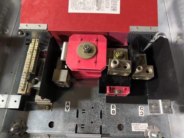 400 Amp. Square D, HCN14524-HCN, I-Line Panelboard, 600 VAC, 18 Space, 3 PH - Image 5