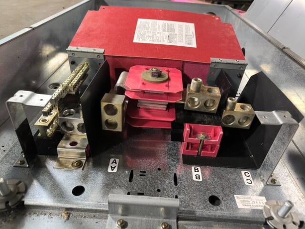 400 Amp. Square D, HCN14524-HCN, I-Line Panelboard, 600 VAC, 18 Space, 3 PH - Image 6