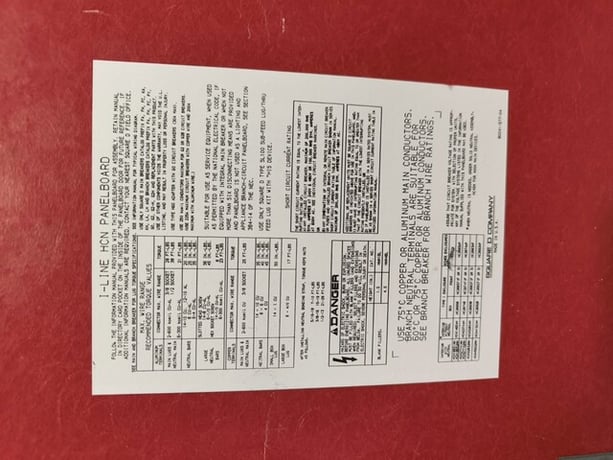 400 Amp. Square D, HCN14524-HCN, I-Line Panelboard, 600 VAC, 18 Space, 3 PH - Image 8
