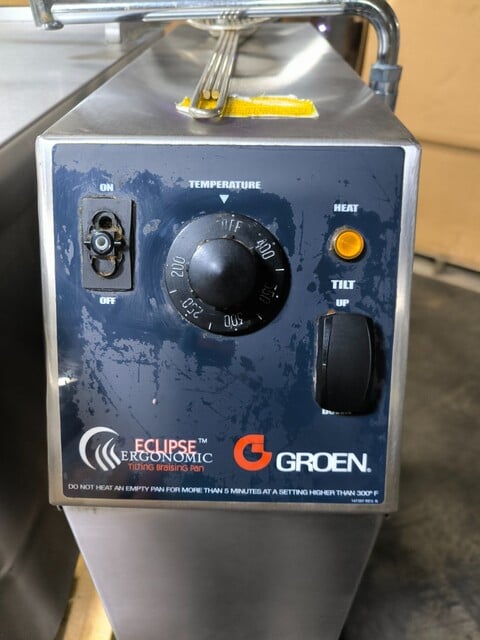 Groen #BPP-30E, Tilt Skillet, 11.5 kW, 208 VAC, 3PH, AS IS - Image 8