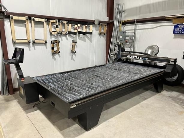 Ez Cut #8000-HT-PM105, Plasma Cutter, 5' x10' table, Hypertherm Powermax 105, 105 Amps, 2017 - Image 1