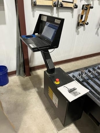 Ez Cut #8000-HT-PM105, Plasma Cutter, 5' x10' table, Hypertherm Powermax 105, 105 Amps, 2017 - Image 2