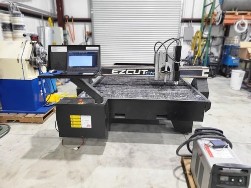 Ez Cut #8000-HT-PM105, Plasma Cutter, 5' x10' table, Hypertherm Powermax 105, 105 Amps, 2017 - Image 8