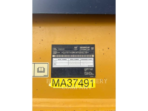 Caterpillar 140M3AWD, Motor Grader, 10168 hours, S/N: N9G00238, 2017 - Image 6