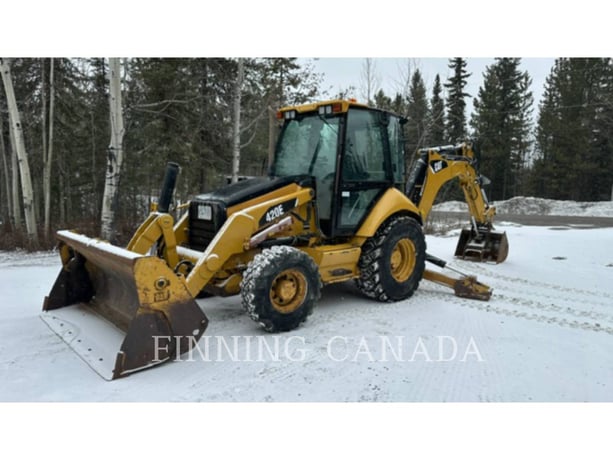 Cat 420E, Backhoe Loader, 10216 hours, S/N: HLS04914, 2007 - Image 1