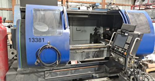 Milltronics #ML26/40, CNC Lathe, 27" swing, 40" machining length, 3.22" bore, 24 HP, 2000 RPM, 8-station - Image 1