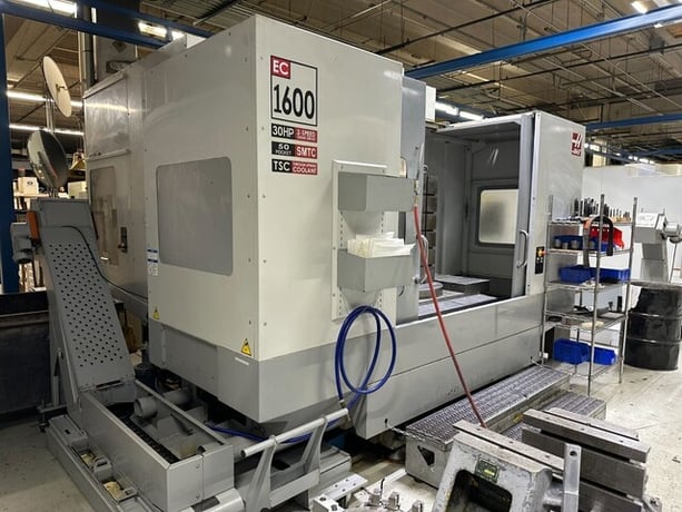 Haas #EC-1600, 4-Axis Horizontal Machining Center, 64" X, 50" Y, 32" Z, 30 HP, 7500 RPM, 30 automatic tool - Image 2