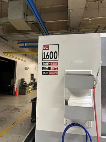 Haas #EC-1600, 4-Axis Horizontal Machining Center, 64" X, 50" Y, 32" Z, 30 HP, 7500 RPM, 30 automatic tool - Image 3