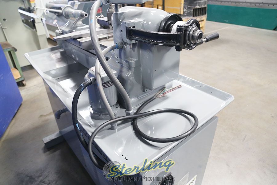 11" x 18" Hardinge #TFBH, precision toolroom turning, facing, boring lathe, no threading, Aloris tool post - Image 2