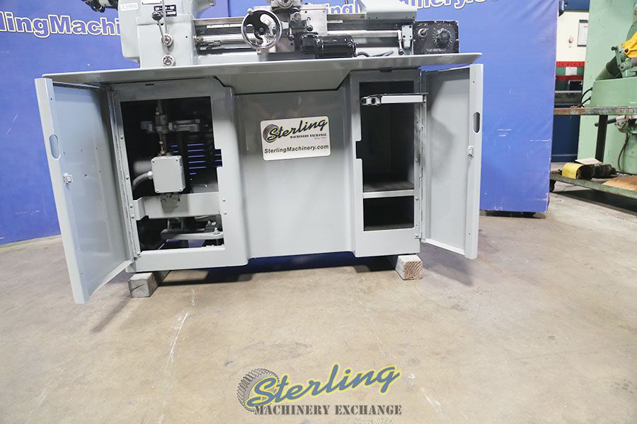 11" x 18" Hardinge #TFBH, precision toolroom turning, facing, boring lathe, no threading, Aloris tool post - Image 10