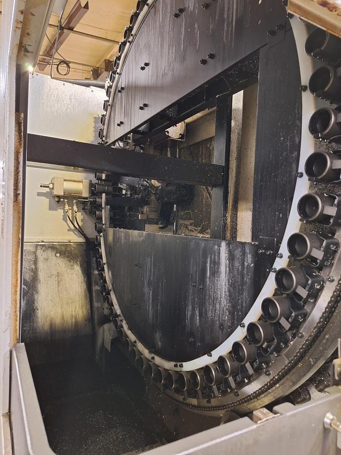 Mori Seiki #NHX-4000, 4-Axis Horizontal Machining Center, 22" X, 22" Y, 26" Z, 40 HP, 12000 RPM, 60 automatic - Image 6