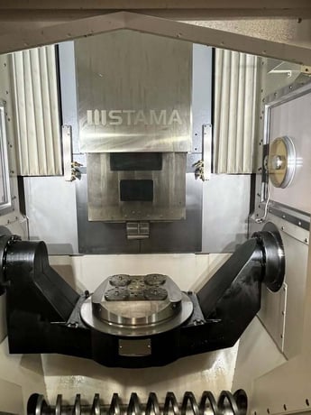 Stama #MC533, 5-Axis Vertical Machining Center, 25" X, 15" Y, 15" Z, 25 HP, 12000 RPM, 72 automatic tool - Image 3