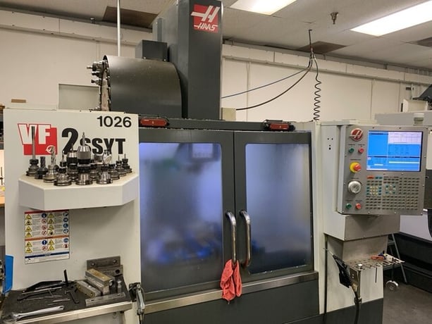 Haas #VF-2SSYT, Vertical Machining Center, 30" X, 20" Y, 20" Z, 30 HP, 12000 RPM, 24 automatic tool changer - Image 2