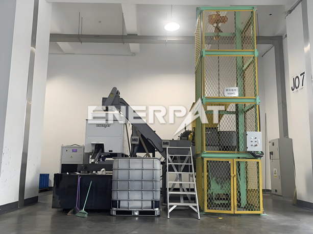 No. BMS-1090 Enerpat, Automatic Metal Chips Briquette Press Machine, 15 HP, 3.5" Diameter Briquettes, 100T - Image 7