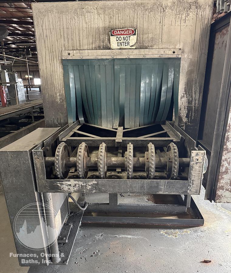 Continental Equipment belt washer, 36" W x 24" H, 3-stage, gas fired, Stainless Steel - Image 4