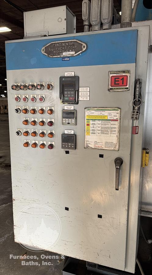 Continental Equipment belt washer, 36" W x 24" H, 3-stage, gas fired, Stainless Steel - Image 6