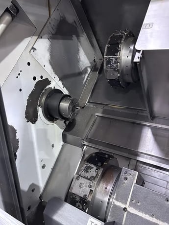Mori Seiki #NZ-1500T2Y2, CNC lathe, 31.5" swing, 3-jaw, 2" bar, 44.4" centers, MSX-701 III, tool pre-setter - Image 2
