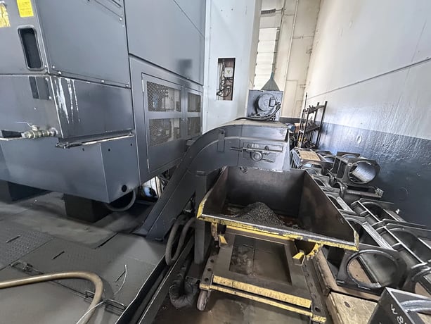 OKK #HM-100S, CNC horizontal machining center, 60 automatic tool changer, 55.1" X, 43.3" Y, 39.3" Z, 12000 - Image 5