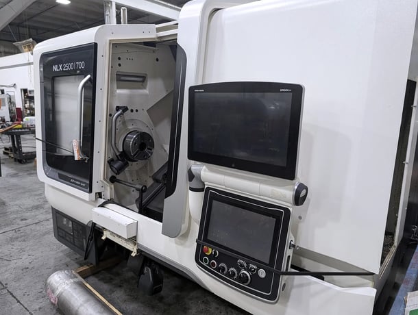 DMG, Mori #NLX-2500SY/700, CNC lathe, 36.2" swing, 12" chuck, 3.1" bar, 14.4" dia., 27.7" lgth, 4000 RPM - Image 1