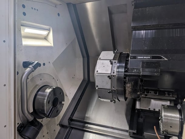 DMG, Mori #NLX-2500SY/700, CNC lathe, 36.2" swing, 12" chuck, 3.1" bar, 14.4" dia., 27.7" lgth, 4000 RPM - Image 8