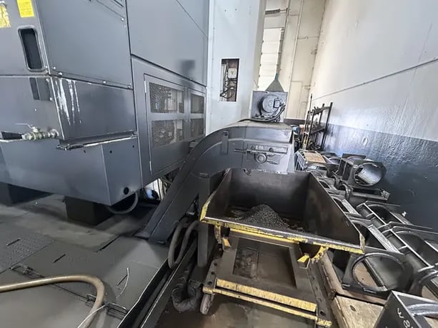 OKK #HM-100S, CNC horizontal machining center, 60 automatic tool changer, 55.1" X, 43.3" Y, 39.3" Z, 12000 - Image 10