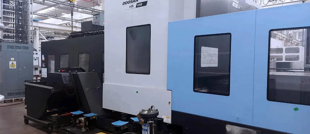 Daewoo Doosan #HM-1250, CNC horizontal machining center, 90 automatic tool changer, 82.6" X, 59" Y, 59" Z - Image 5