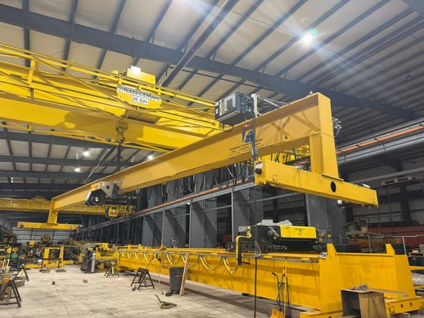 10 Ton, Street, 49' 0" Span, 26' Lift, Class D, Pendant, VFD Bridge/Trolley, 2016 [#2721] - Image 1