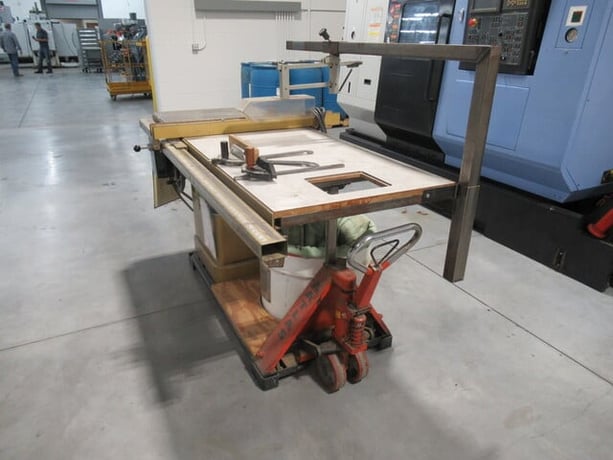 Powermatic #66, Tilting Arbor Table Saw, 10" blade, 5/8" arbor, 11000 SFM, 5 HP, 48" Fence, Dust Collector - Image 2