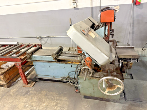 6-7/8" x 11.8" Amada #HA-250, Horiz Band Saw, 1" x 0.042" x 137" blade, 5 HP, 60/115/205 FPM - Image 9