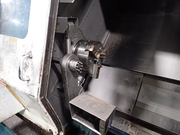 Nakamura -Tome #SC-300, CNC Lathe, 10" 3-Jaw Chuck, 220 V, 12-Spot Tool Changer - Image 6