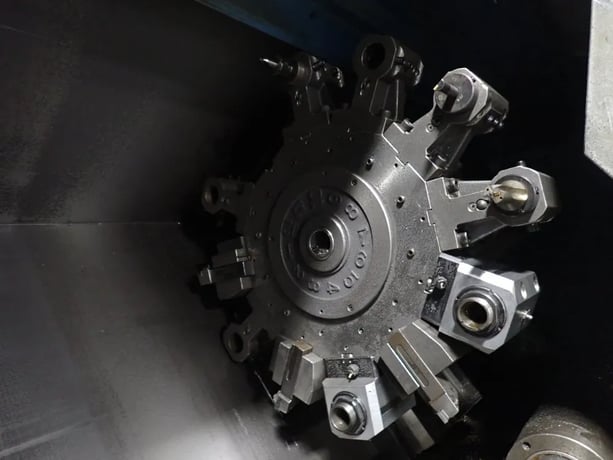 Nakamura -Tome #SC-300, CNC Lathe, 10" 3-Jaw Chuck, 220 V, 12-Spot Tool Changer - Image 9