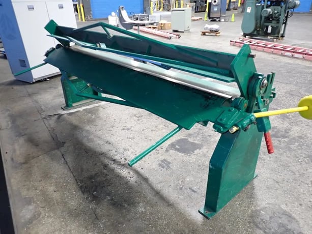 16 gauge x 8' National Sheet Metal Machines Inc. #N9616, Sheet Metal Brake - Image 4